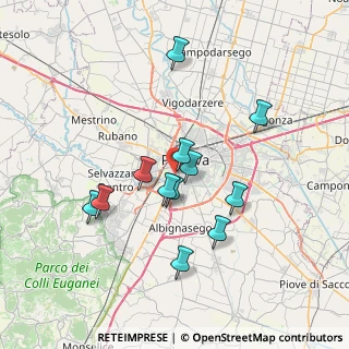 Mappa Via Loreto, 35142 Padova PD, Italia (6.30833)