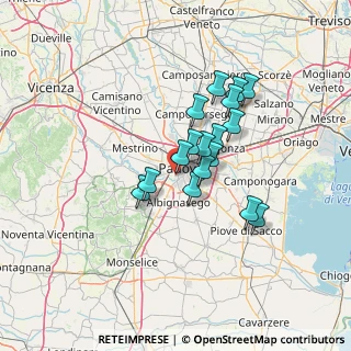 Mappa Via Loreto, 35142 Padova PD, Italia (10.28294)