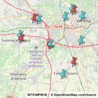 Mappa Via Madonnina, 37062 Dossobuono VR, Italia (5.375)