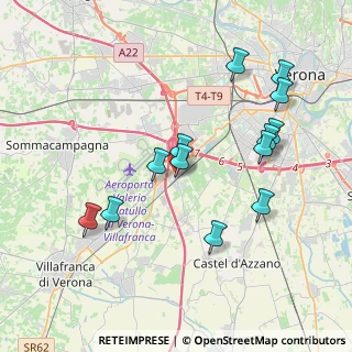 Mappa Via Madonnina, 37062 Dossobuono VR, Italia (3.88462)