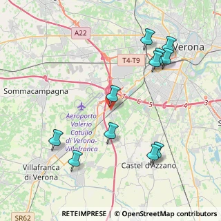 Mappa Via Veneto, 37062 Dossobuono VR, Italia (4.55)