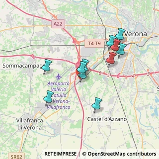 Mappa Via Madonnina, 37062 Dossobuono VR, Italia (3.30545)