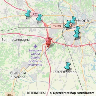 Mappa Via Veneto, 37062 Dossobuono VR, Italia (4.76091)