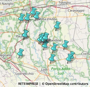 Mappa Via Madonna del Bosco, 26016 Spino D'adda CR, Italia (6.20368)