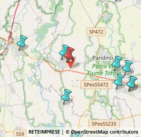 Mappa Via Madonna del Bosco, 26016 Spino D'adda CR, Italia (6.9355)