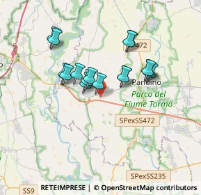 Mappa Via Madonna del Bosco, 26016 Spino D'adda CR, Italia (2.85563)