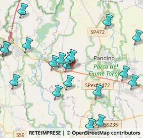 Mappa Via Madonna del Bosco, 26016 Spino D'adda CR, Italia (4.9245)