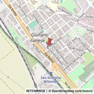 Mappa Via matteotti giacomo 57, 20068 San Giuliano Milanese, Milano (Lombardia)