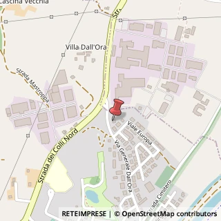 Mappa Via Generale dall'Ora, 70, 46040 Monzambano, Mantova (Lombardia)