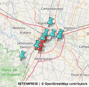 Mappa Via E. De Amicis, 35123 Padova PD, Italia (4.18091)