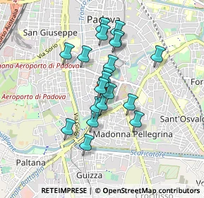 Mappa Via E. De Amicis, 35123 Padova PD, Italia (0.693)