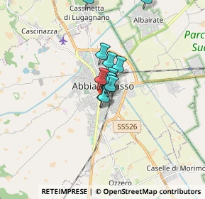 Mappa Via Palestro, 20081 Abbiategrasso MI, Italia (1.03917)