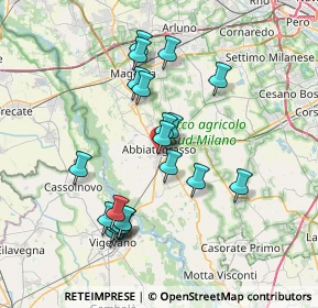 Mappa Via Palestro, 20081 Abbiategrasso MI, Italia (6.958)