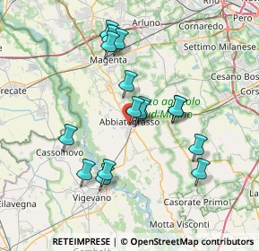 Mappa Via Palestro, 20081 Abbiategrasso MI, Italia (6.5775)