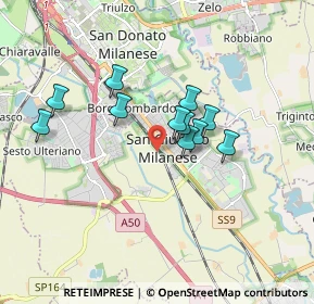 Mappa , 20098 San Giuliano Milanese MI, Italia (1.36545)