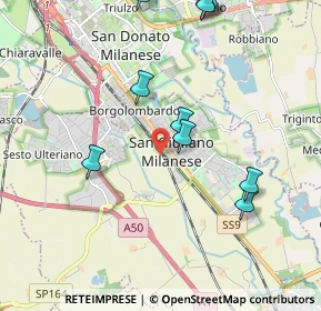 Mappa , 20098 San Giuliano Milanese MI, Italia (2.47364)