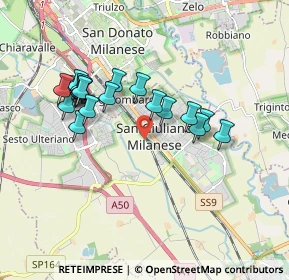 Mappa , 20098 San Giuliano Milanese MI, Italia (1.6775)