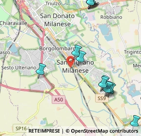 Mappa , 20098 San Giuliano Milanese MI, Italia (2.68214)