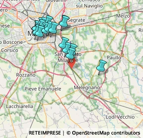 Mappa , 20098 San Giuliano Milanese MI, Italia (7.9)