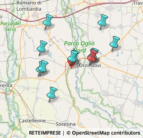 Mappa Via Prevosta, 26029 Soncino CR, Italia (6.21083)