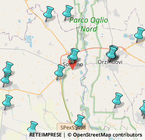 Mappa Via Prevosta, 26029 Soncino CR, Italia (5.9405)