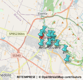 Mappa Via Ondei, 46043 Castiglione delle Stiviere MN, Italia (1.16818)