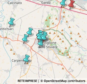 Mappa Via Ondei, 46043 Castiglione delle Stiviere MN, Italia (3.11333)