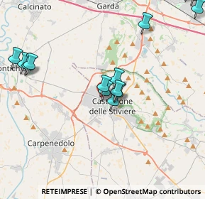 Mappa Via Ondei, 46043 Castiglione delle Stiviere MN, Italia (5.125)