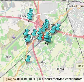Mappa Via Centurare, 37062 Dossobuono VR, Italia (1.2485)