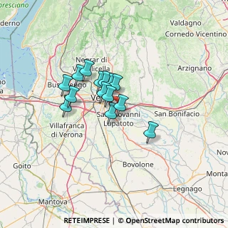 Mappa 37057 Verona VR, Italia (9.06429)