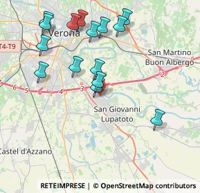 Mappa 37057 Verona VR, Italia (4.19667)