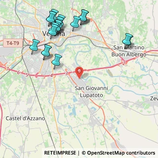 Mappa 37057 Verona VR, Italia (5.4915)