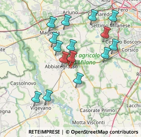 Mappa Via Verbano, 20081 Abbiategrasso MI, Italia (7.26867)
