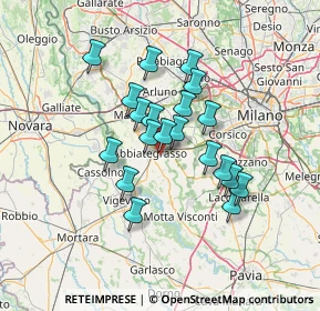 Mappa Via Verbano, 20081 Abbiategrasso MI, Italia (10.8355)