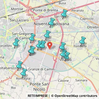 Mappa Via Belgio, 35127 Padova PD, Italia (1.95133)