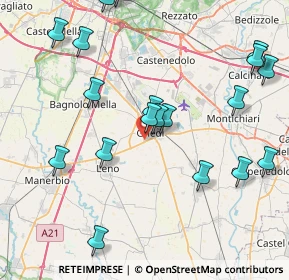 Mappa SVICOM Base Retail Park, 25016 Ghedi BS, Italia (9.6715)