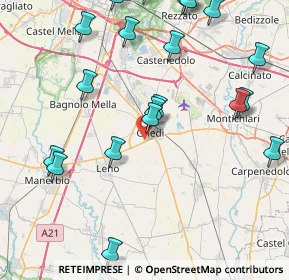 Mappa SVICOM Base Retail Park, 25016 Ghedi BS, Italia (10.096)