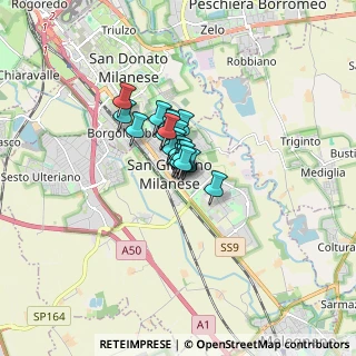 Mappa Via Rizzi Fratelli, 20098 San Giuliano Milanese MI, Italia (0.6855)