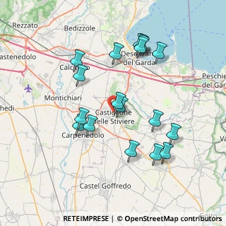 Mappa Via Ascoli, 46043 Castiglione delle Stiviere MN, Italia (7.45611)