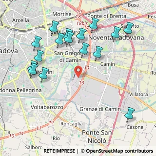 Mappa Via Del Progresso, 35127 Padova PD, Italia (2.36188)