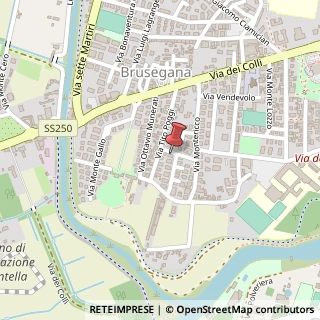 Mappa Via Monte Castello, 6, 35143 Padova, Padova (Veneto)