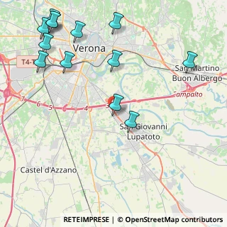 Mappa Uno San, 37057 Verona VR, Italia (5.61308)