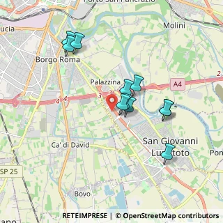 Mappa Uno San, 37057 Verona VR, Italia (1.63455)