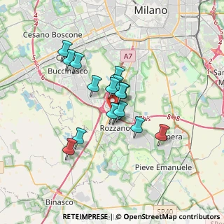 Mappa Via Stromboli, 20089 Rozzano MI, Italia (2.54938)