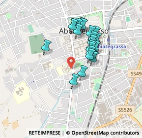 Mappa Via Donatori di Sangue, 20081 Abbiategrasso MI, Italia (0.377)