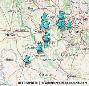 Mappa Via Donatori di Sangue, 20081 Abbiategrasso MI, Italia (11.38471)