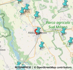 Mappa Via Donatori di Sangue, 20081 Abbiategrasso MI, Italia (7.0165)
