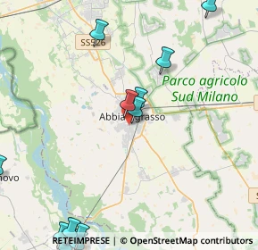 Mappa Via Donatori di Sangue, 20081 Abbiategrasso MI, Italia (6.8965)