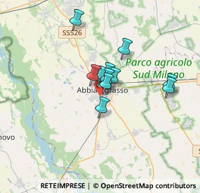 Mappa Via Donatori di Sangue, 20081 Abbiategrasso MI, Italia (2.29636)