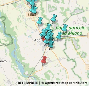 Mappa Via Donatori di Sangue, 20081 Abbiategrasso MI, Italia (2.8615)